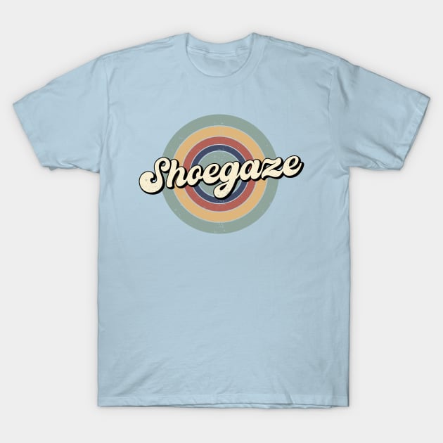 Shoegaze Bands Tribute Art T-Shirt by Vauliflower